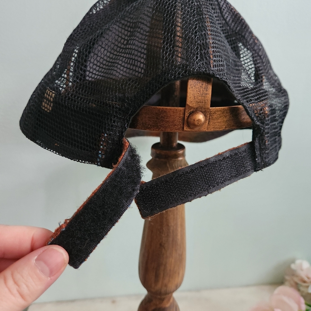 Woven Earth Tones Baseball Cap Hook and Loop Back Trucker Hat Aztec‎ Style Print - Picture 5 of 7